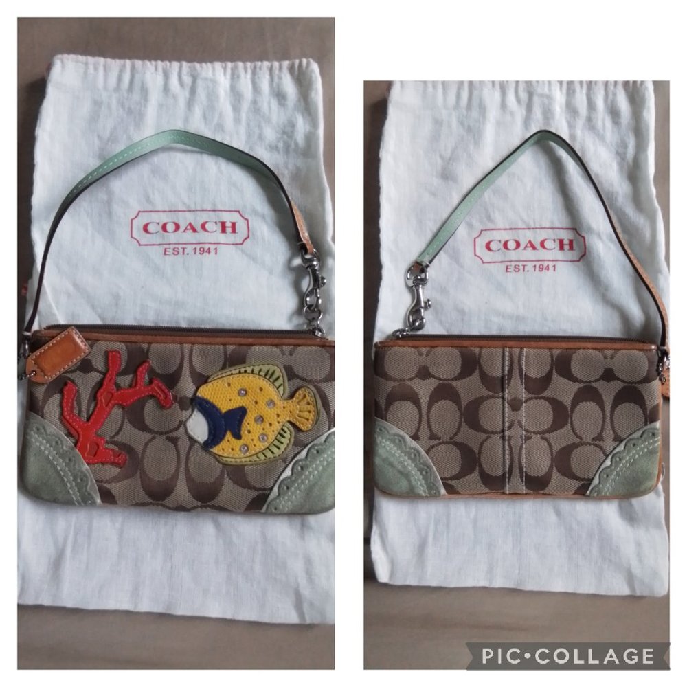 Coach wristlet